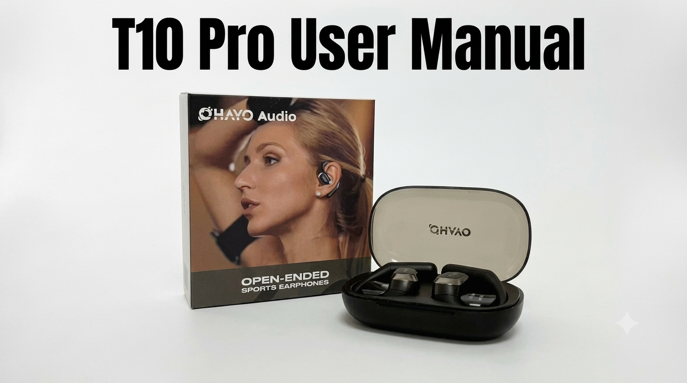 Amazon.com: OHAYO Open Ear Headphones,Earbuds with Ergonomic