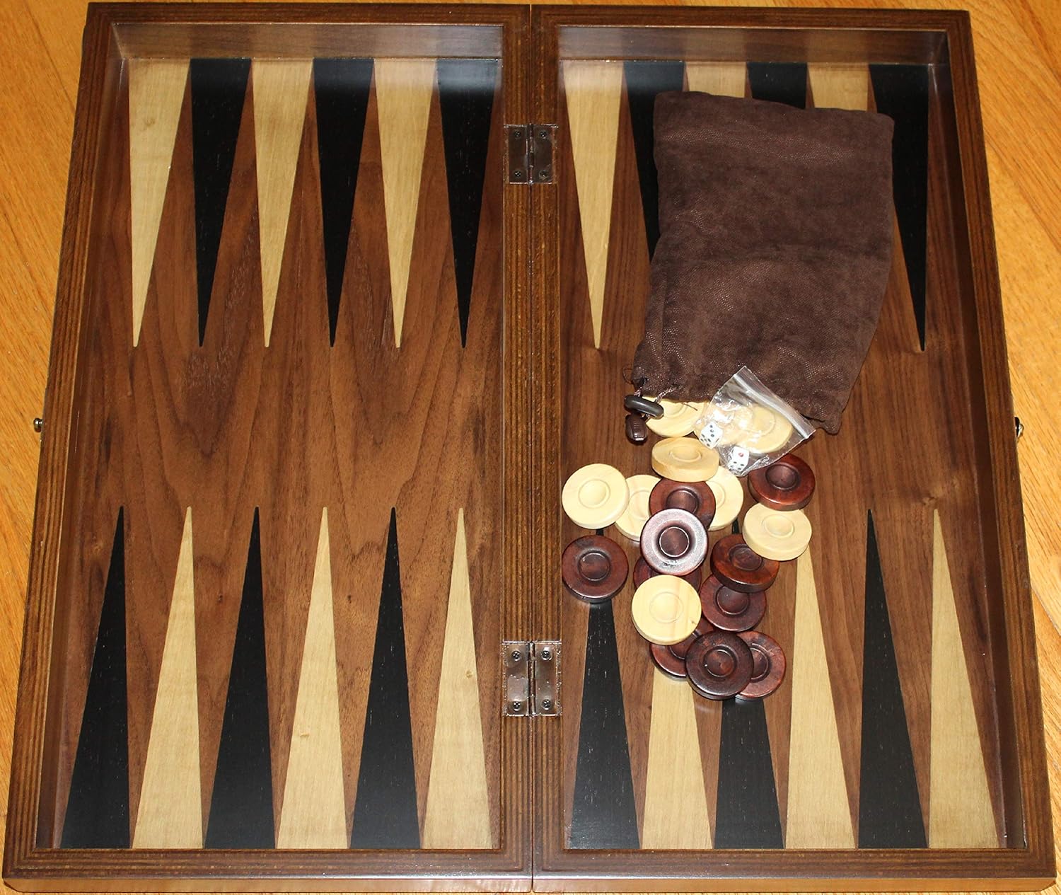 Fеаturеd Prоduсt 19 Handmade Turkish Stained Wood Backgammon Set