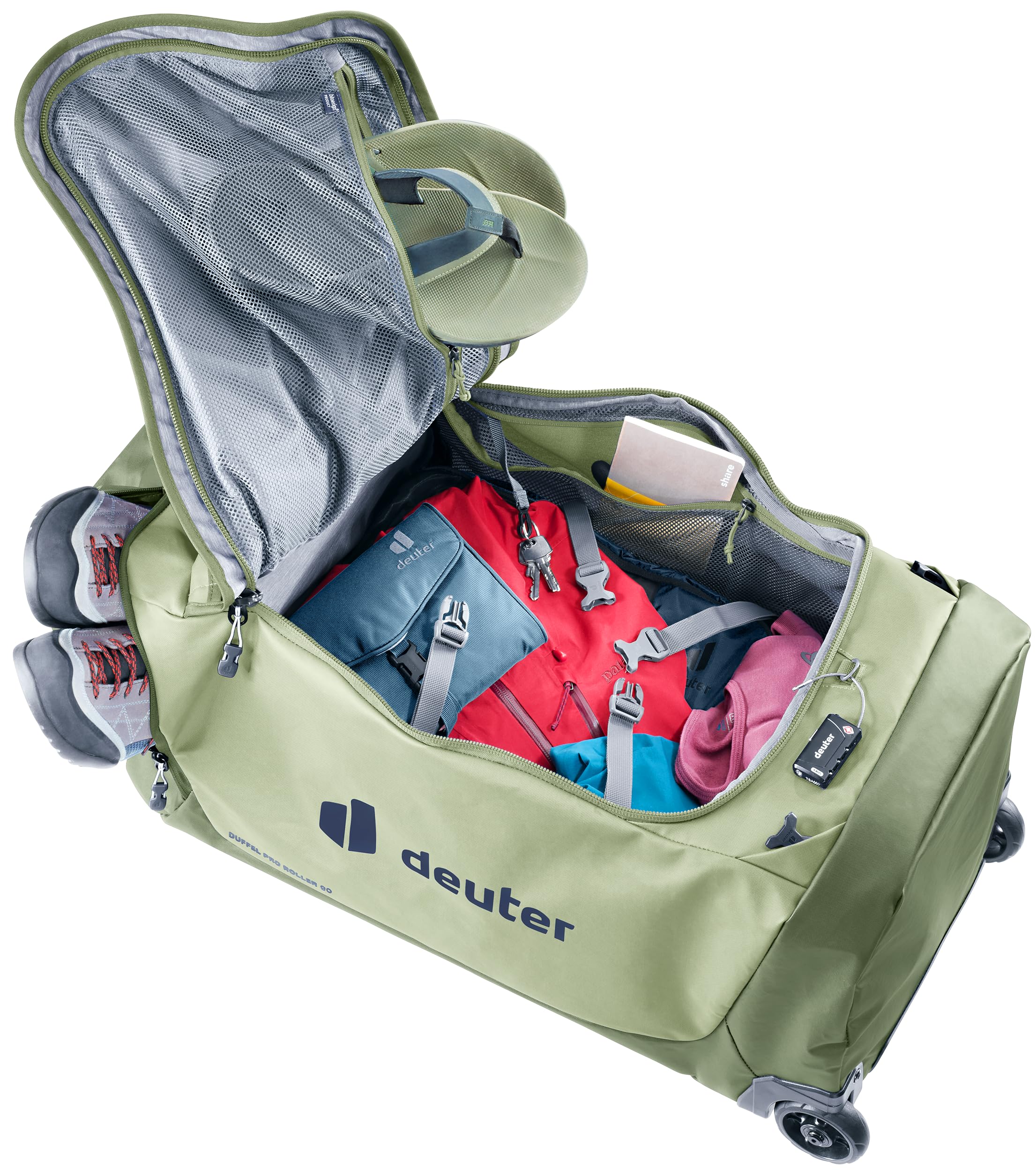 deuter Duffel Pro Roller 90 składana torba podróżna z kółkami