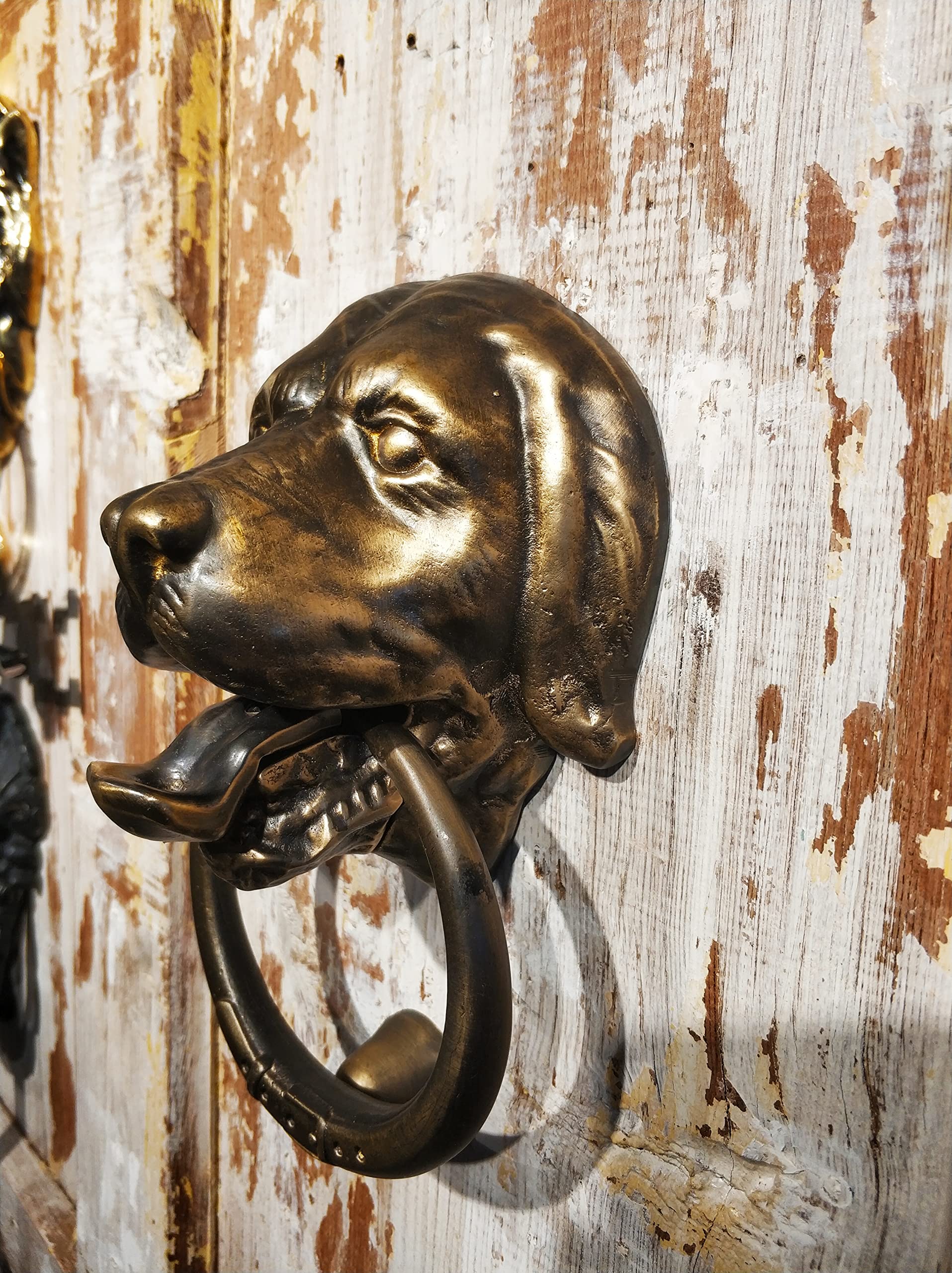 vintage ラブラドール レトリバー ブロンズ像 犬のブロンズ像