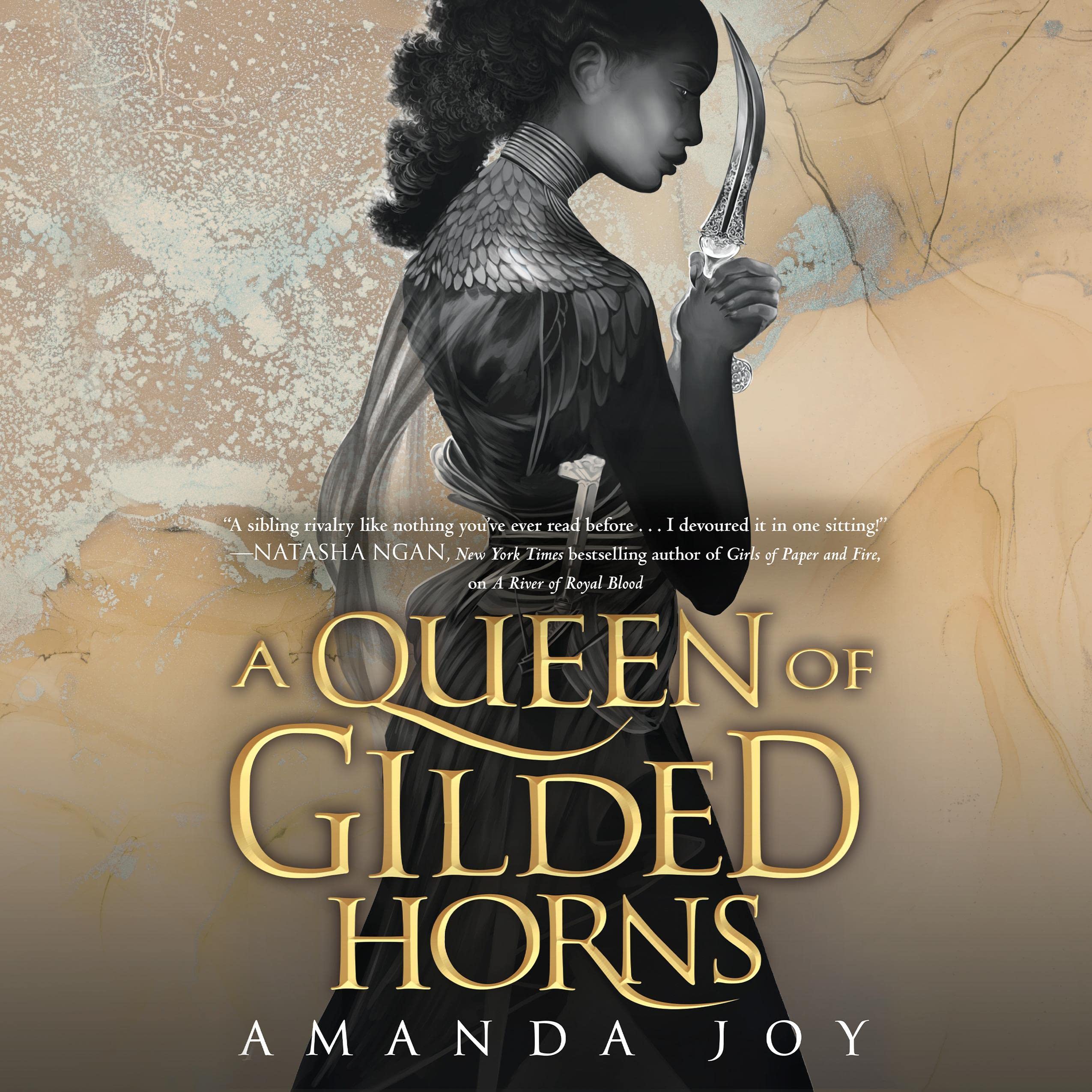 Cover art for A Queen of Gilded Horns