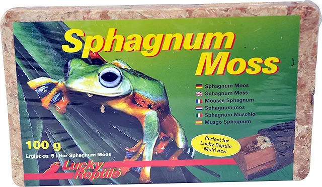 Lucky Reptile SLS005 Sphagnum Moss, 100 g