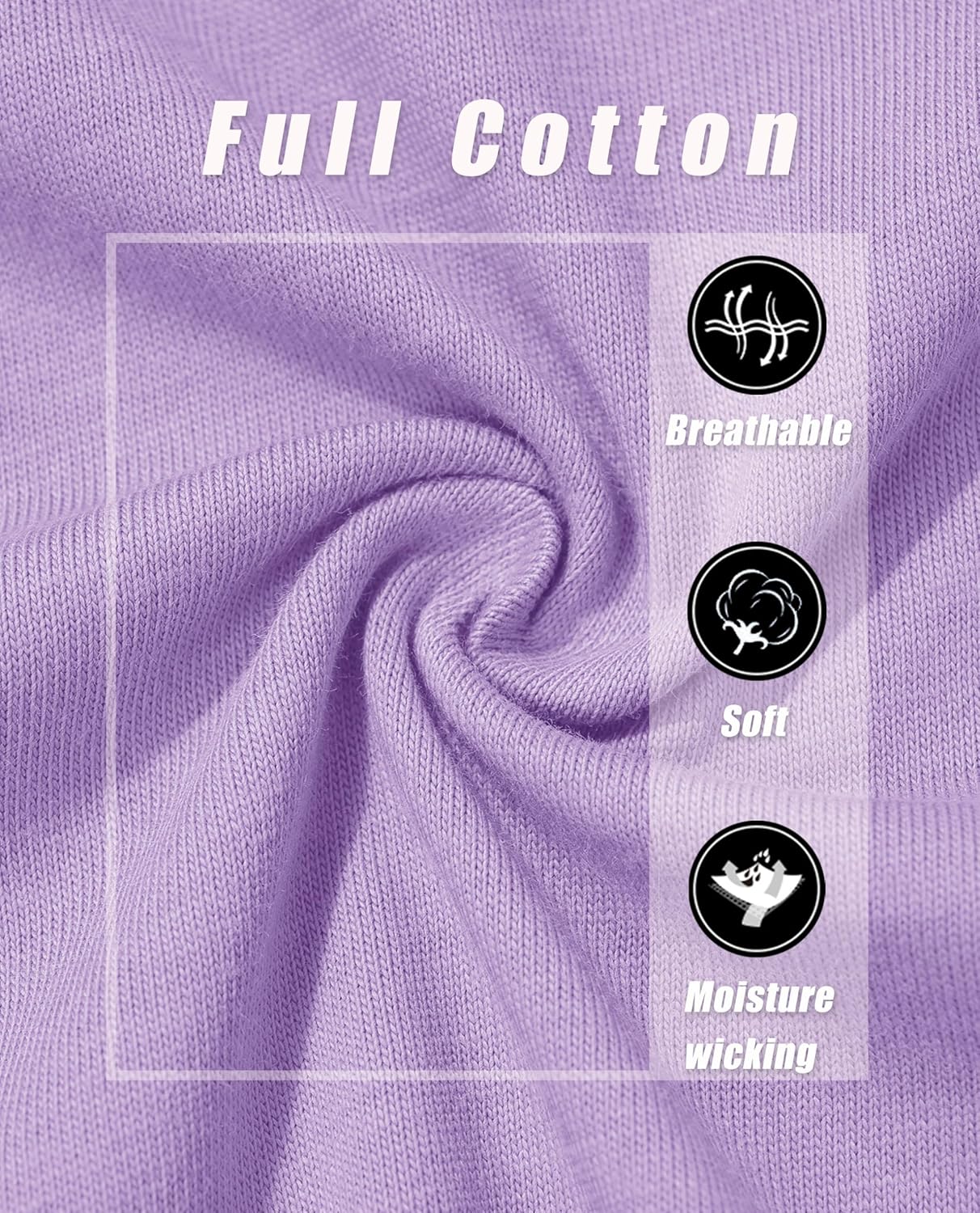 MAGCOMSEN Women's Cotton Long-Sleeve Crew-Neck T-Shirt Classic-Fit Shirt Soft Breathable Casual Tee Basic Tops - Image 6