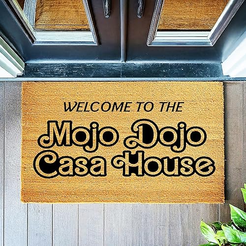 Miniatura 8 de Welcome to The Mojo Dojo Casa House Doormat | Door Mat New Home Gift Movie Decor Closing Front Made in USA stk1977