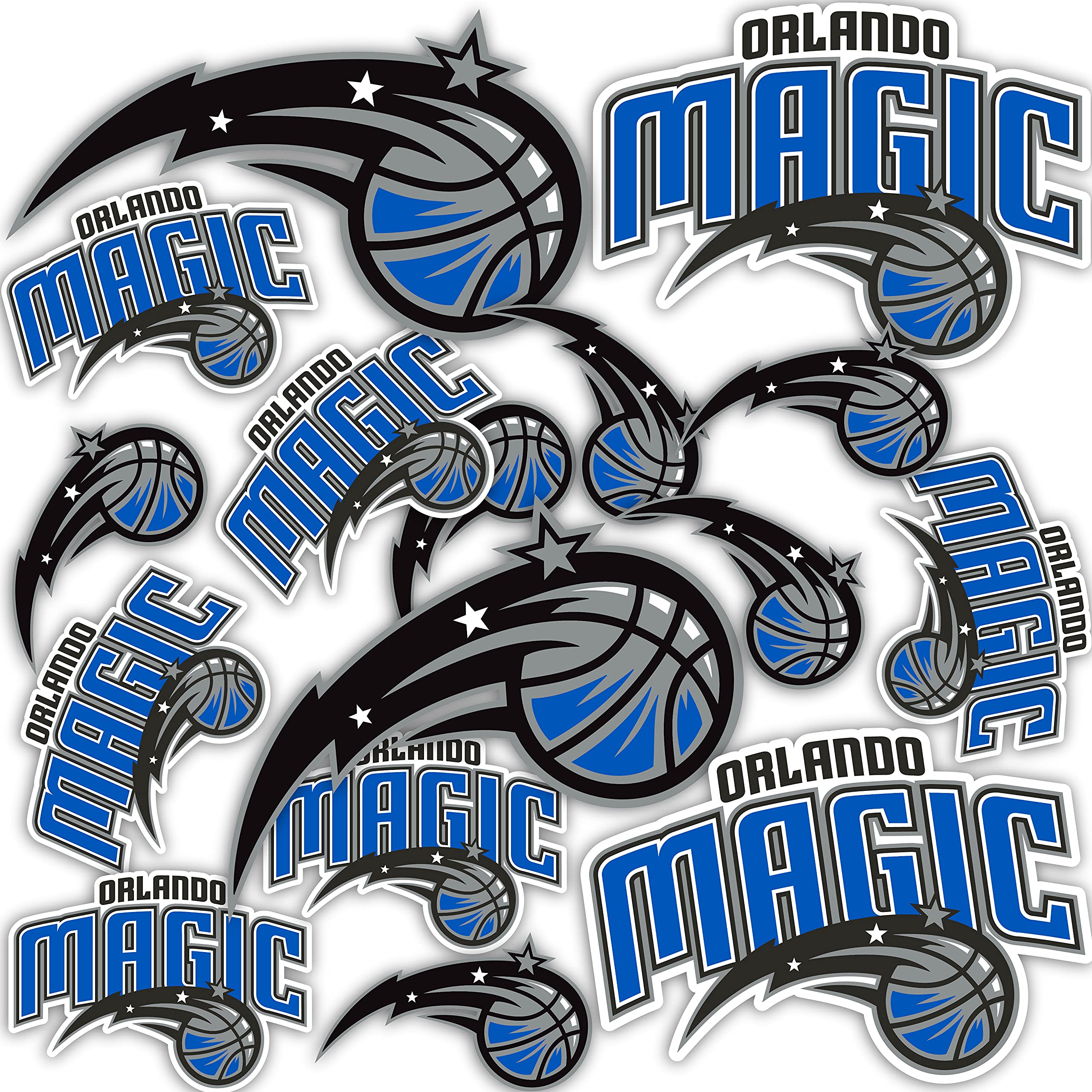 Amazon.com: Orlando Magic NBA Officially Licensed Sticker Vinyl Decal  Laptop Water Bottle Car Scrapbook (Type 1-1) : Sports & Outdoors