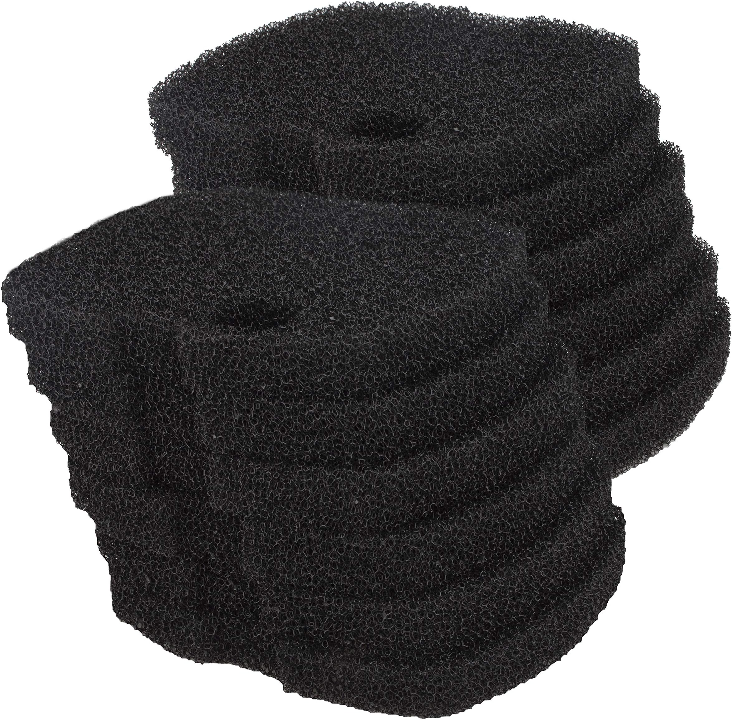 – Compatible Black Coarse Filter Foam Pad Replacement for All Pond Solutions 1000EF Aquarium External Fish Tank Filter (Pack of 12)