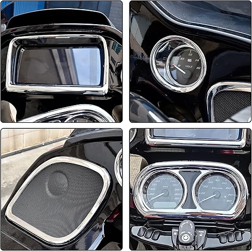 Miniatura 5 de Kit de embellecedores de carenado interior para Road Glide 2015-2022, cubiertas cromadas para Harley CVO Road Glide Limited Special Ultra 2015-2022