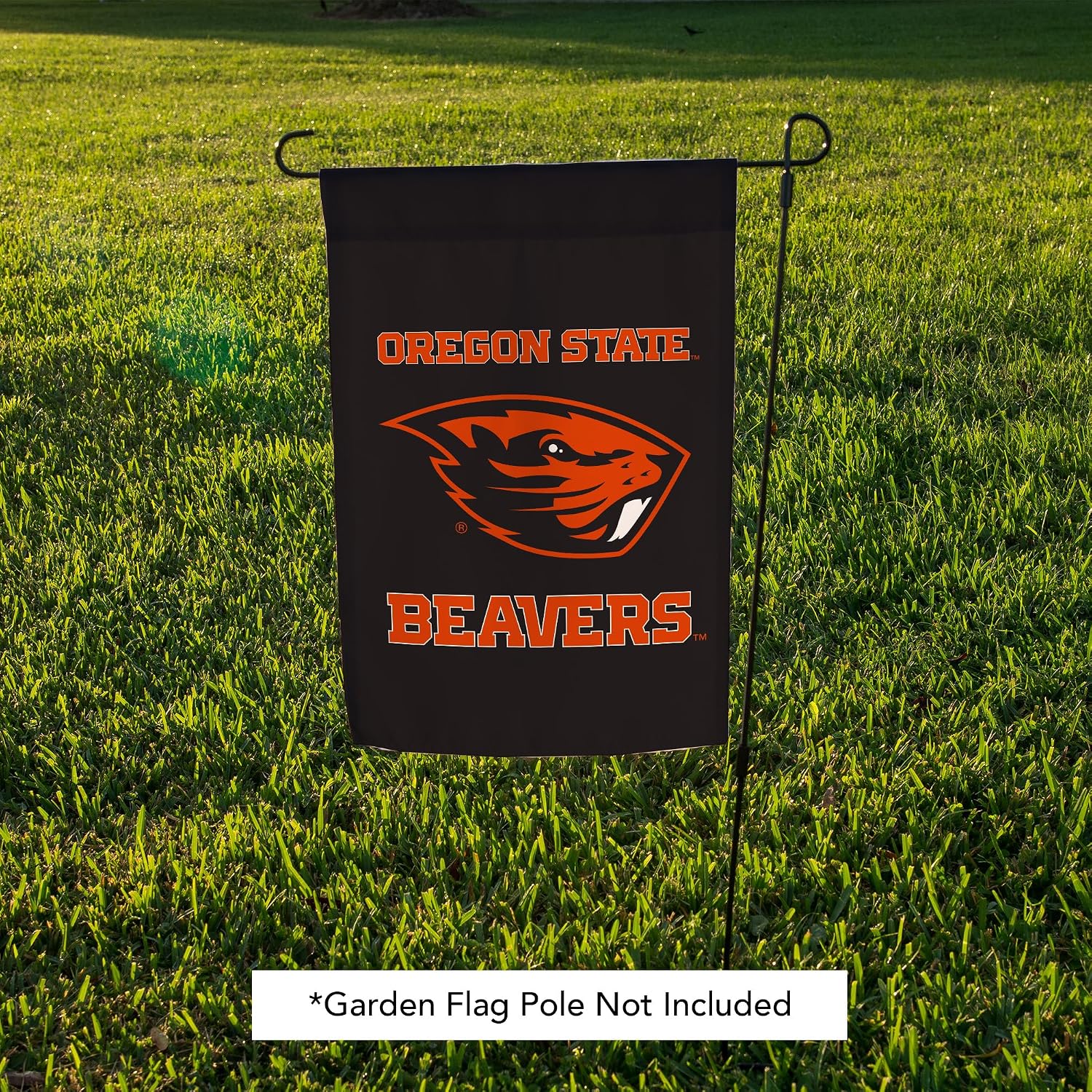 Desert Cactus Oregon State University OSU Garden Flag – 19 x 12 Inch Oregon State Beavers Banner, for Outdoor Display and Events (Design B)