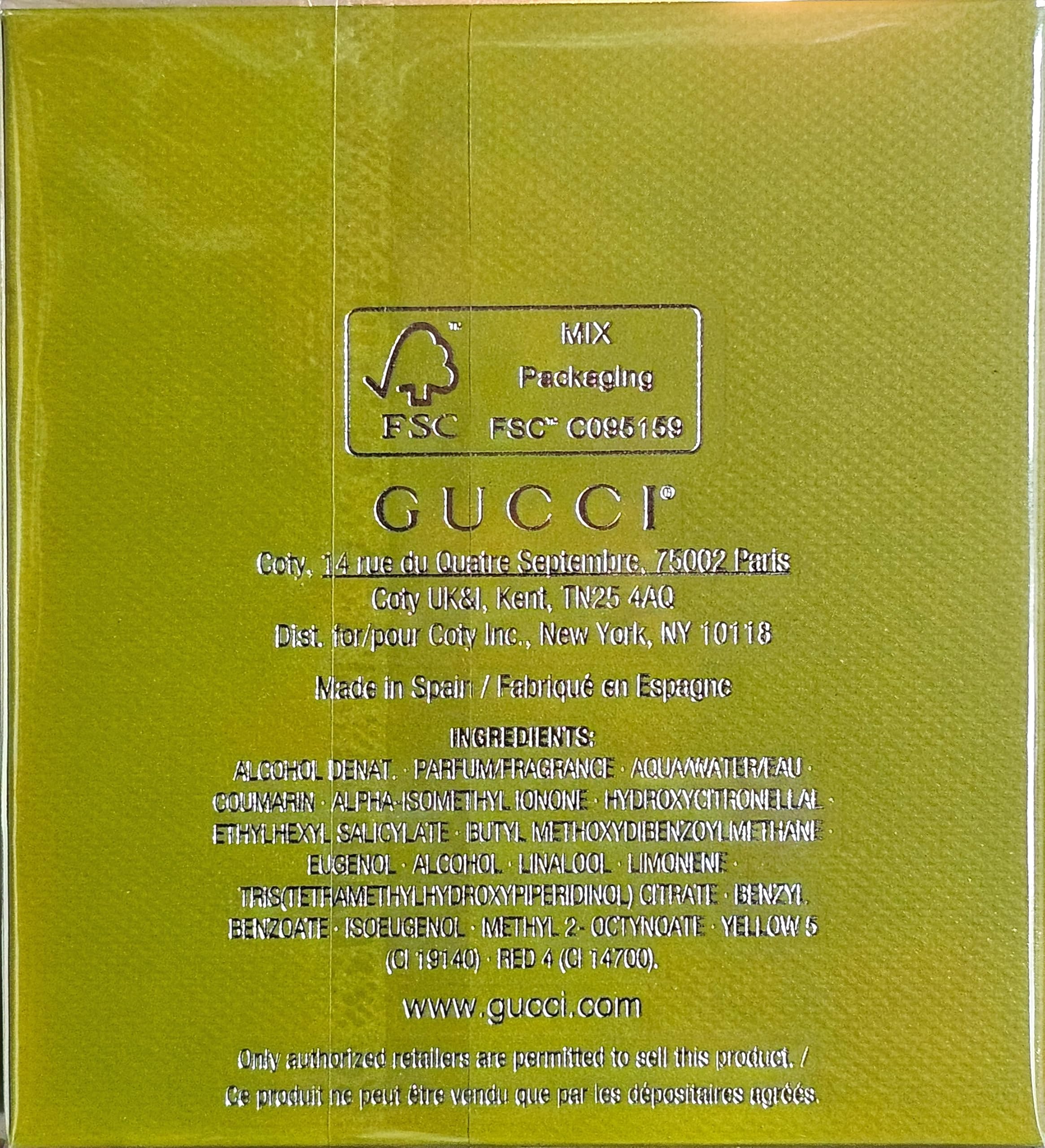 Gucci Guilty by Gucci for Men 2.0 oz Elixir de Parfum Spray