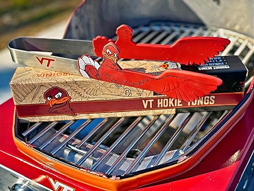 Miniatura 12 de Hokie - Pinzas resistentes a la corrosión para cocina y barbacoa, regalo ideal para tailgaters, campistas y cocina al aire libre