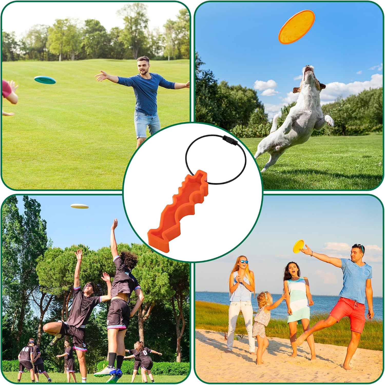 2Pcs/4Pcs Disc Golf Repair Tool, Portable Disc Golf Edge Maintenance Tool, Sports Flying Disc Tool for Scratch Stains Repair Polishing
