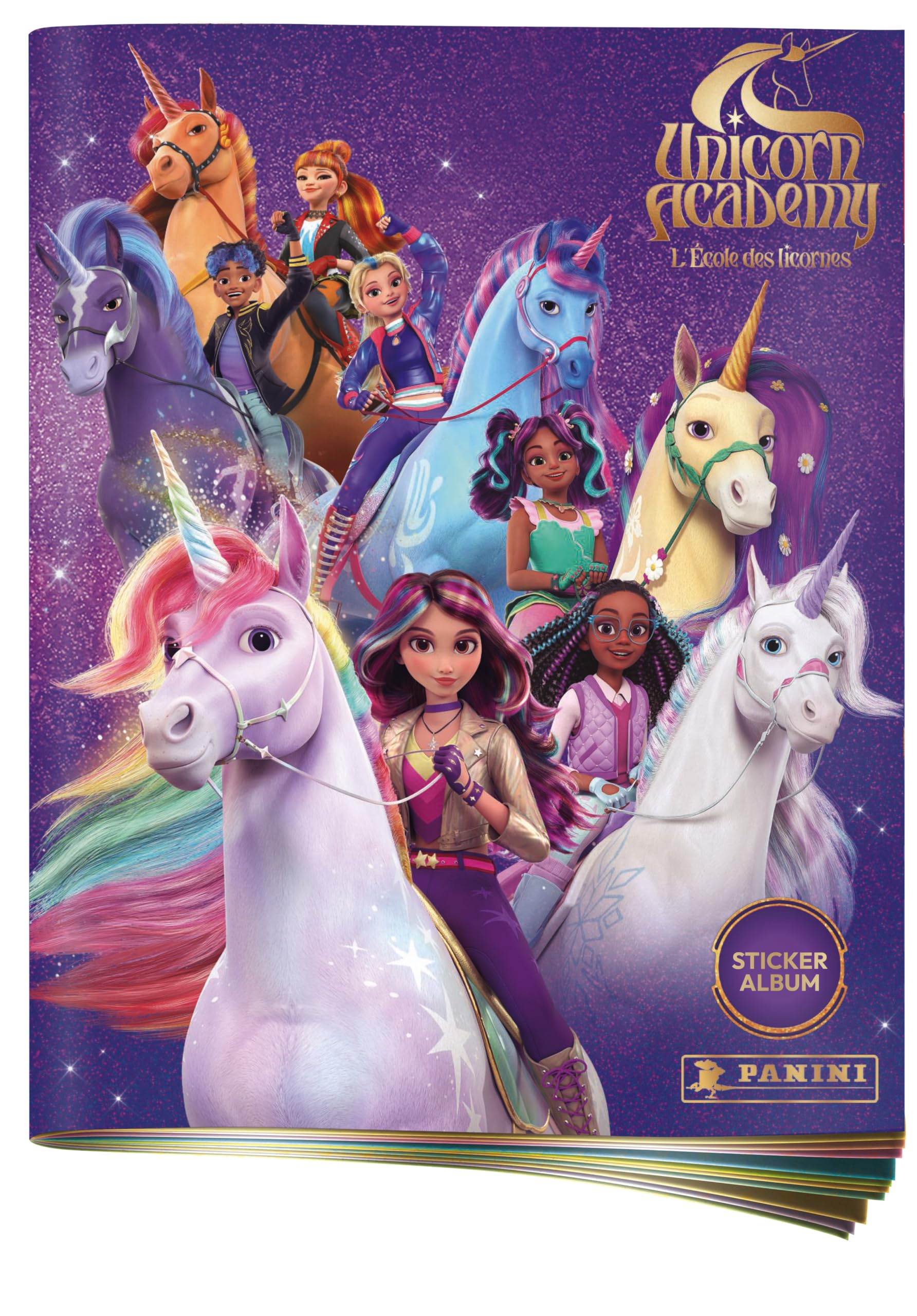 Panini L'École des Unicornes Album, Colorful