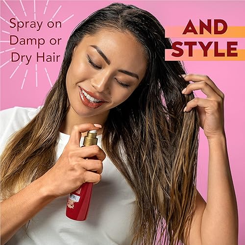 Miniatura 8 de Sin encrespamiento  aceite alisador de queratina Miracle Gloss Spray 5 en 1 cabello desencrespado cabello brillante queratina aceite de argán