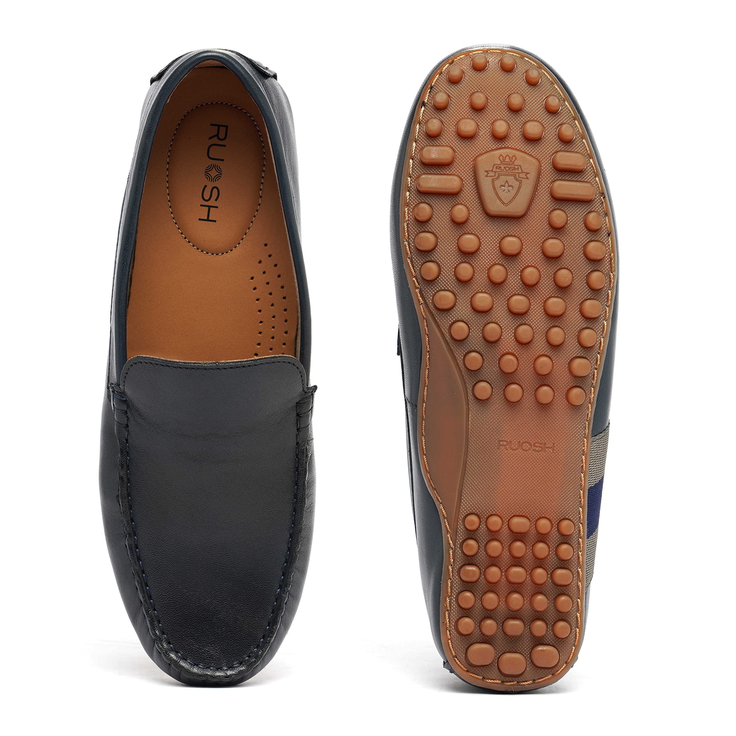 See full amazon price history chart for Ruosh The Oman Men Navy Soft Leather Casual Loafer Ruosh The Oman Men Navy Soft Leather Casual Loafer (B0C1GCHP53) Amazon Price History, Amazon Price Tracker