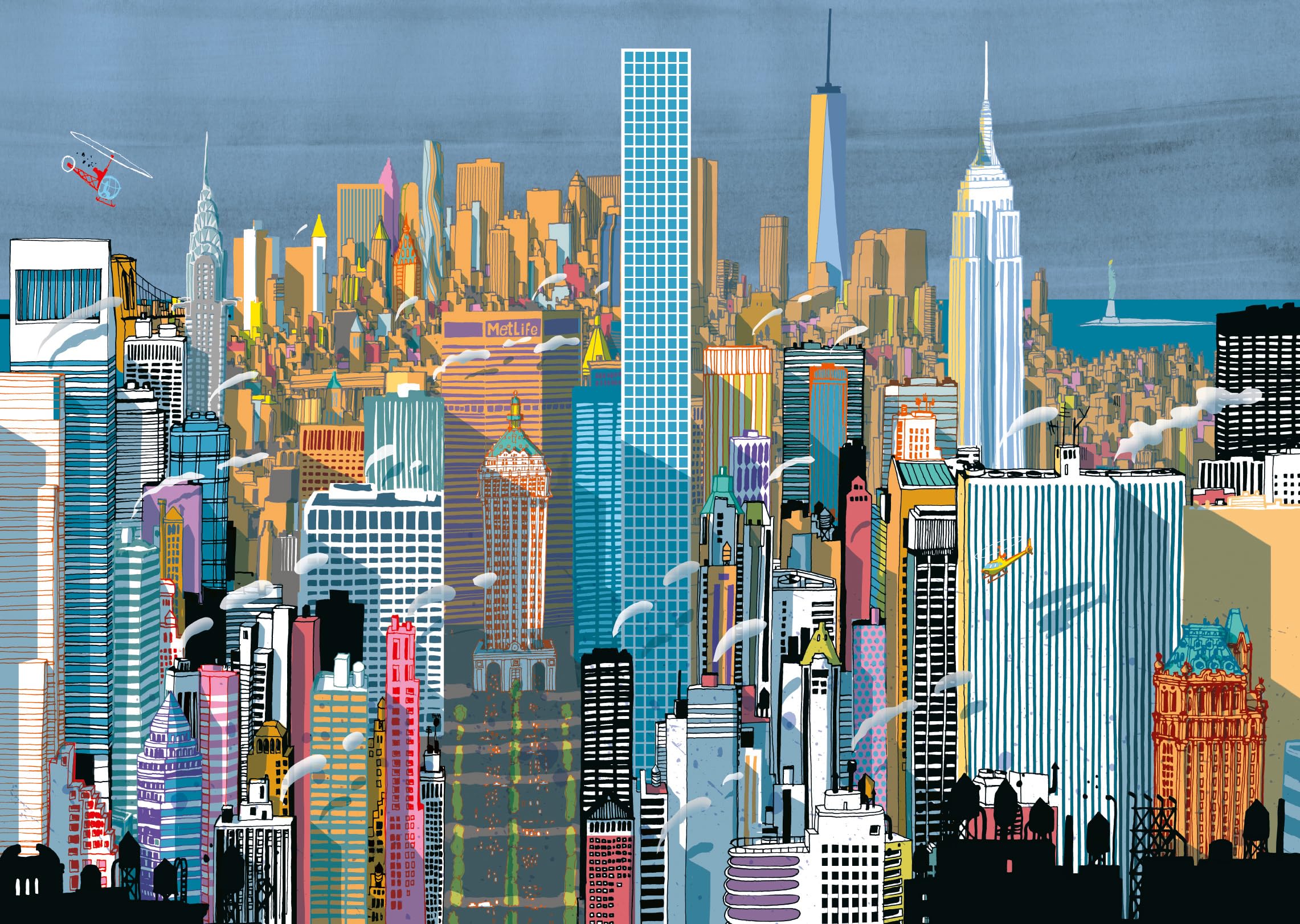 Ravensburger - Puzzle I Am New York, 1000 Pezzi, Puzzle Adulti e Ragazzi, Idea Regalo per Lei o Lui, 70x50 cm