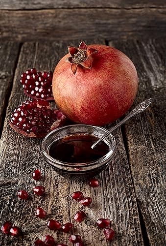 Miniatura 8 de OFLORALE Melaza de granada, 12.35 onzas, 100% natural, sin azúcar añadida, para glaseado, aderezos y adobos