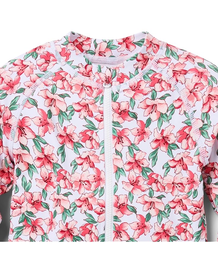 Janie and Jack Baby Girls Floral Rashguard Swim (Infant) - #3 of 3