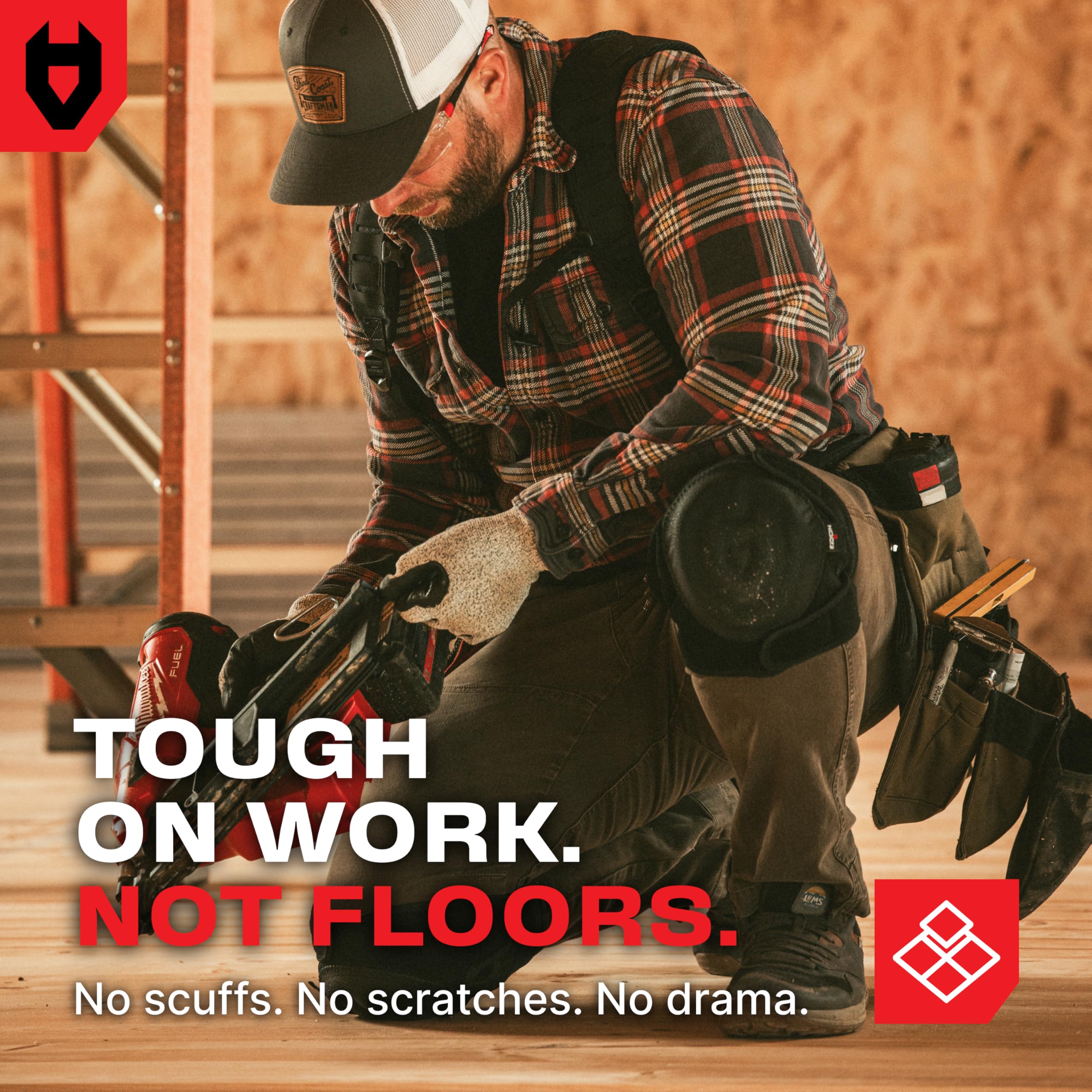 NoCry Gel Knee Pads - Gardening & Work Protection -4