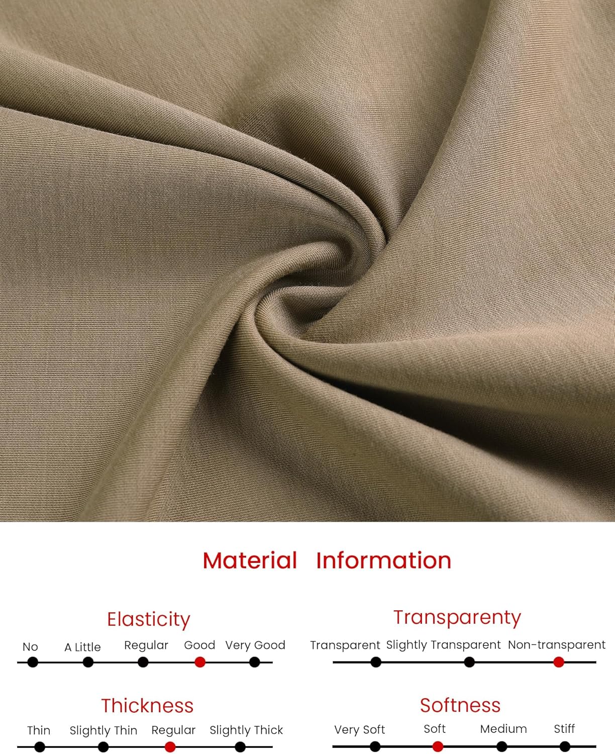 Women's Casual Fall Shirt Top Pleated Mock Neck Long Sleeve Pullover Blouse - Image 5