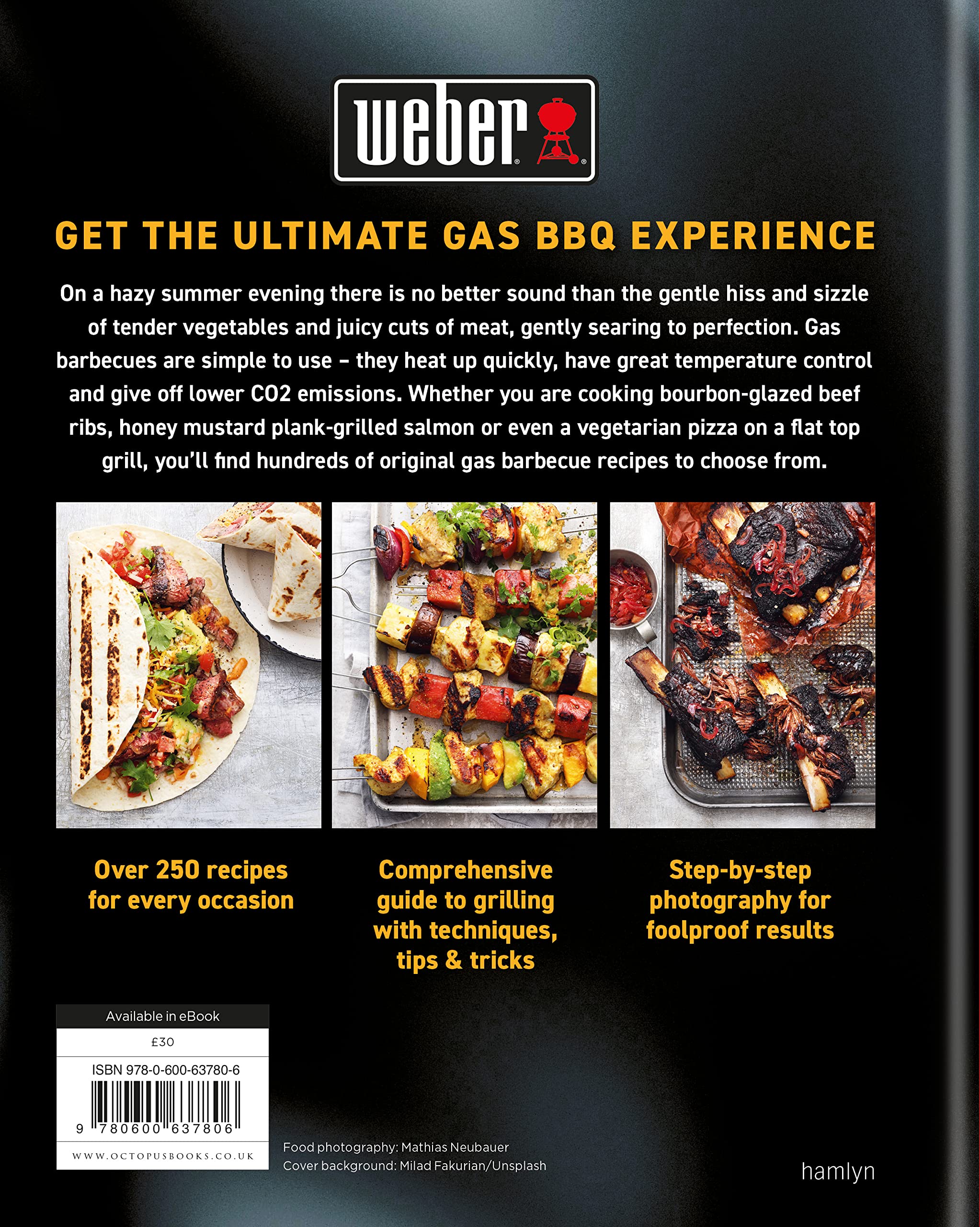 Weber's Gas Barbecue Bible: The ultimate guide to the gas barbecue with over 250 recipes