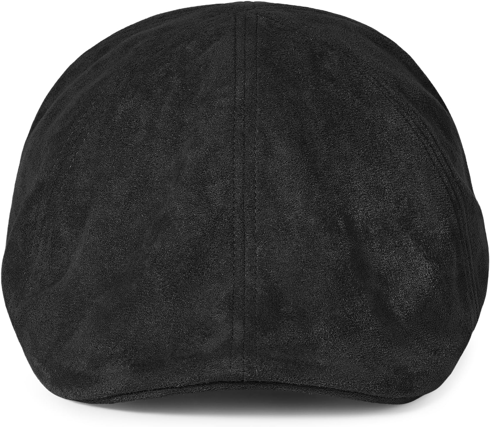 Men's Newsboy Flat Cap 6 Panels Suede Herringbone Hat Ivy Cabbie Golf Beret Hat Scally Cap for Men