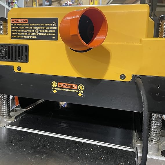 DeWalt DW735/735X Planer Exhaust Adapter for 21/2’’ Shop Vacuum Hose