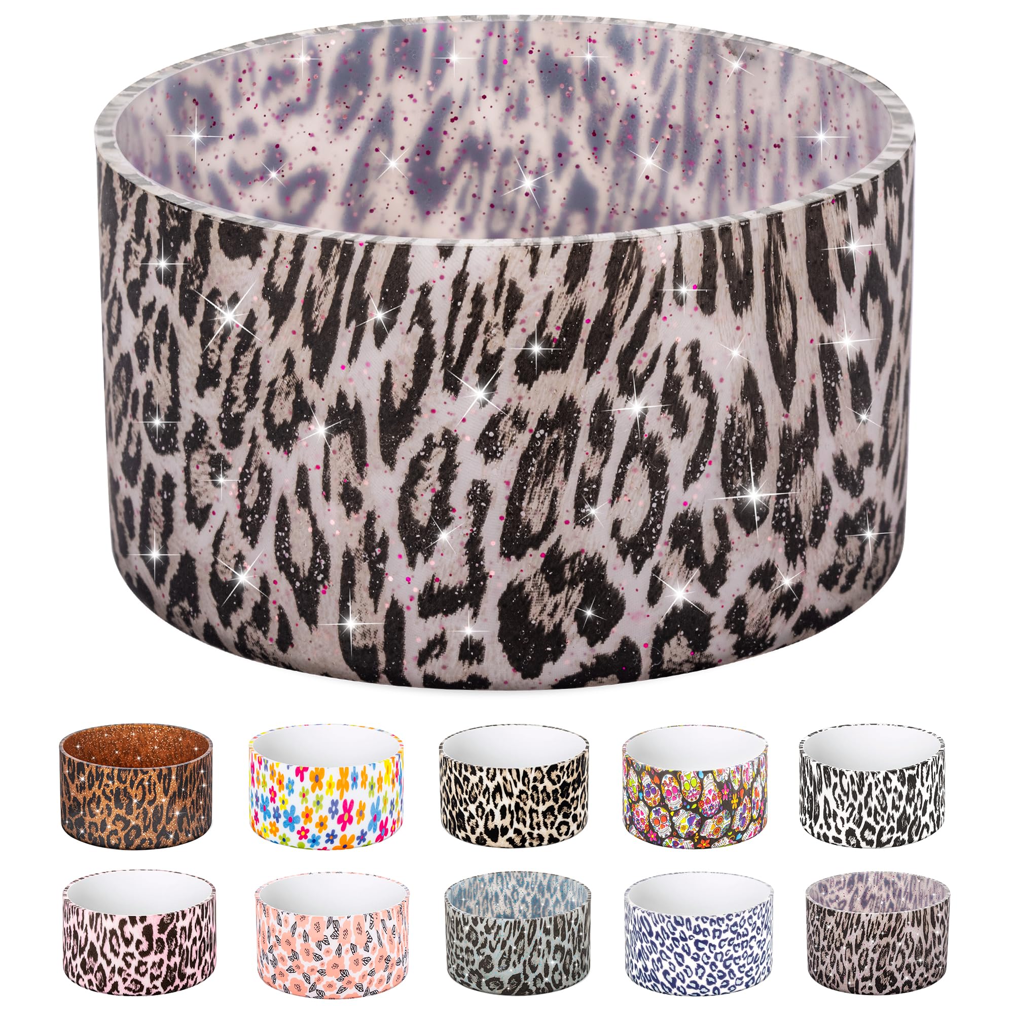 Silicone Boot for Stanley Quencher Tumbler 20/30/40 oz & Stanley IceFlow 20/30oz,Owala 24/40 oz, Cup Boot Sleeve 40oz Bottom Protector for Bottom Size