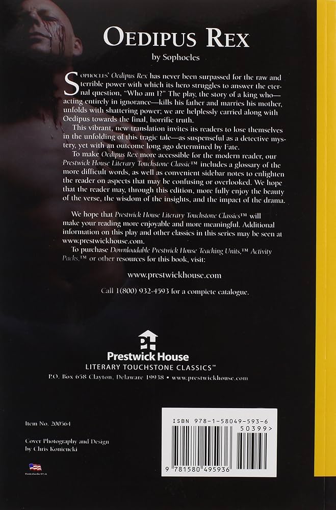 Oedipus Rex: Literary Touchstone Edition: Sophocles