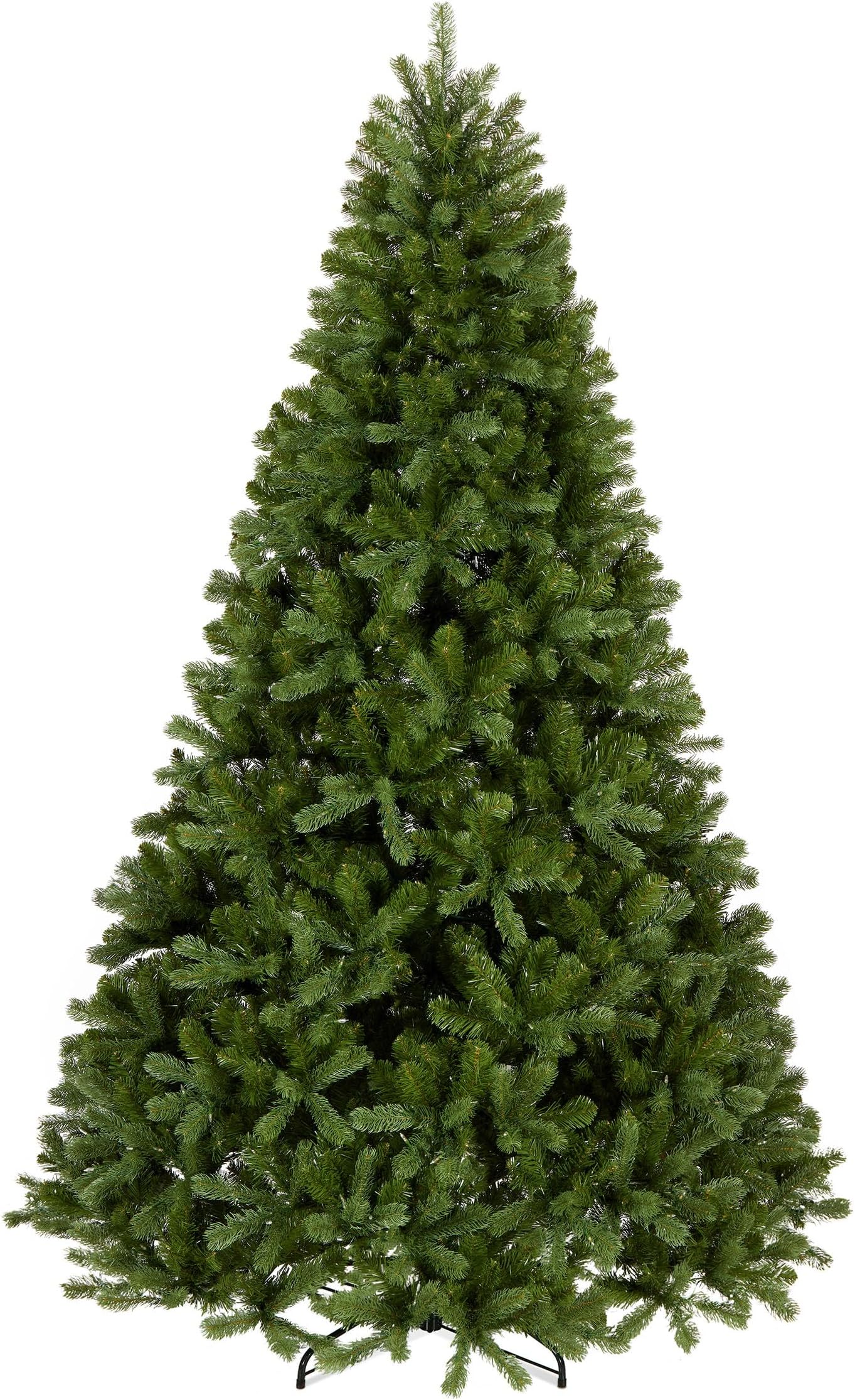National Tree Company 7.5ft Unlit Downswept Douglas Fir Christmas Tree | 1,867 Tips, Includes Stand, Artificial, Green