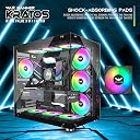 WAR HAMMER Kratos 120 mm Auto RGB Kit Value Series 1500 RPM Case Fan/Cooler with PWM Connector (3) gallery image