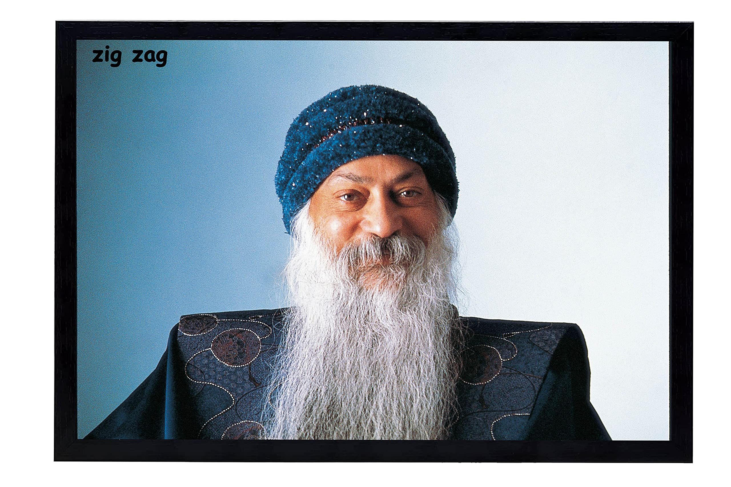 フォトフレーム osho Amazon.com - zig zag Osho Photo Frame For Wall (13.5x9.5 inches