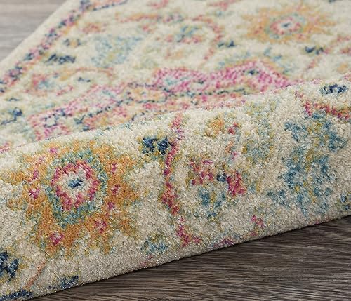 Miniatura 5 de Nourison Passion - Alfombra tradicional de 2.2 x 12 pies, fácil de limpiar, no se desprende, para dormitorio, sala de estar, comedor y cocina (2 x