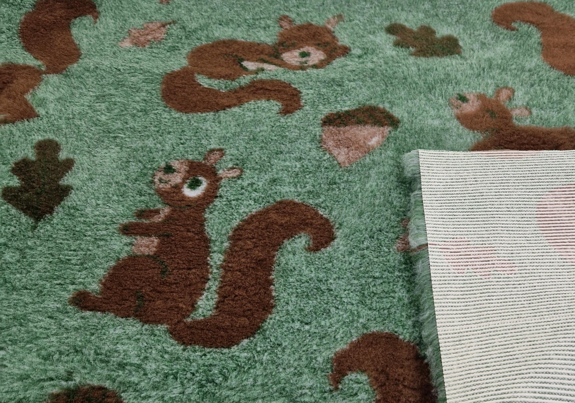 WOOF AND PUP, Green, Medium 100cm x 75cm (40" x 30") - Image 4
