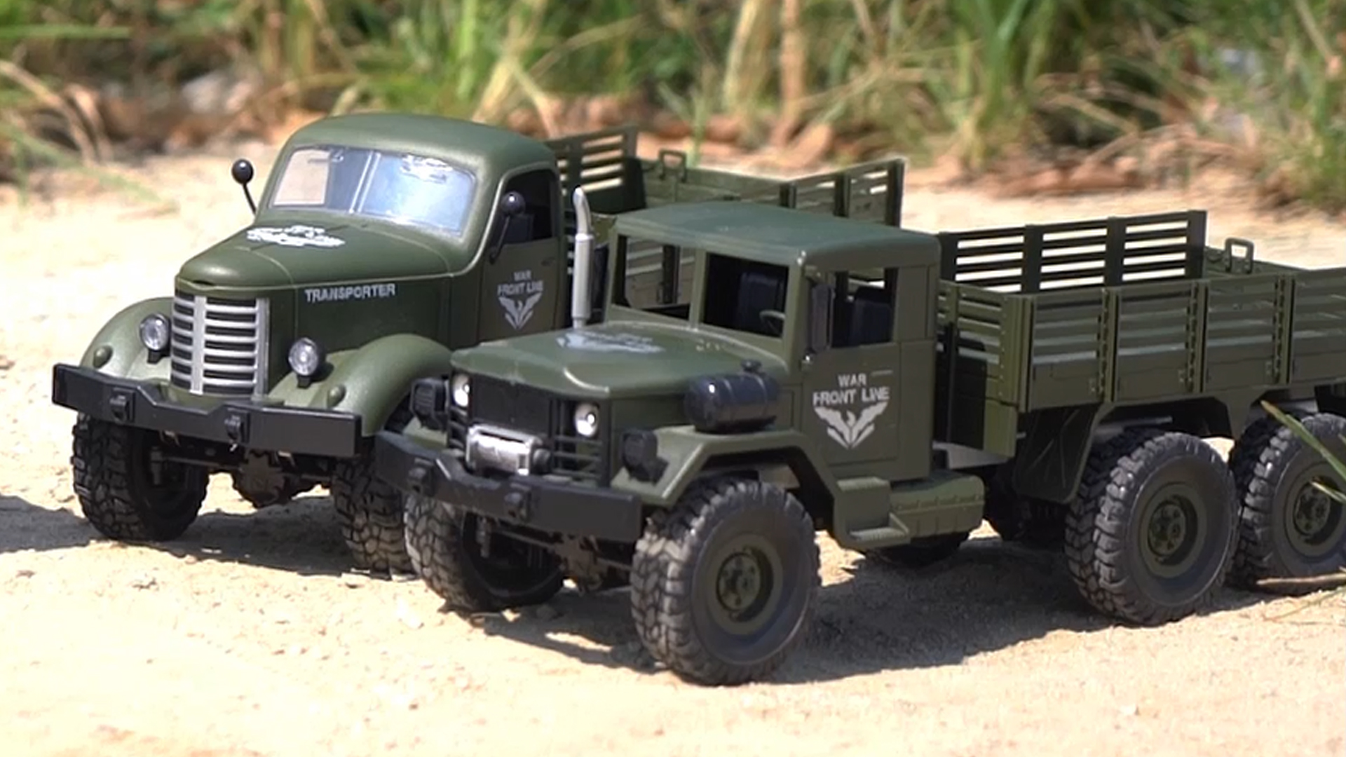 Amazon.com: GoolRC RC Military Truck, 1:16 Scale Remote