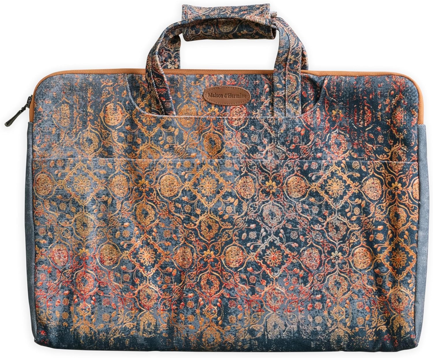 Maison d'Hermine Laptop Sleeve Bag Upto 15.5 inch Stain and Water Repellent Cotton Canvas Easter Gifts - Imperfection