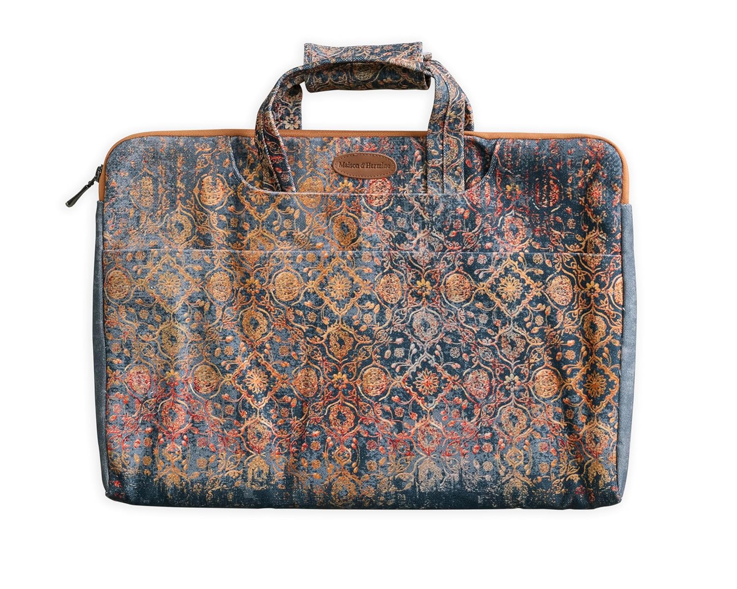 Maison dHermine Laptop Sleeve Bag Upto 15 5 inch Stain and Water Repellent Cotton Canvas Easter Gifts -