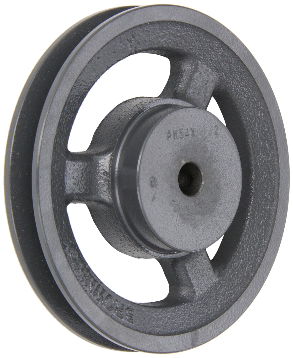Browning AK27X1/2 Finished Bore Sheave – 1/2" Bore, 3L/A Belt Compatible, 1 Groove Pulley
