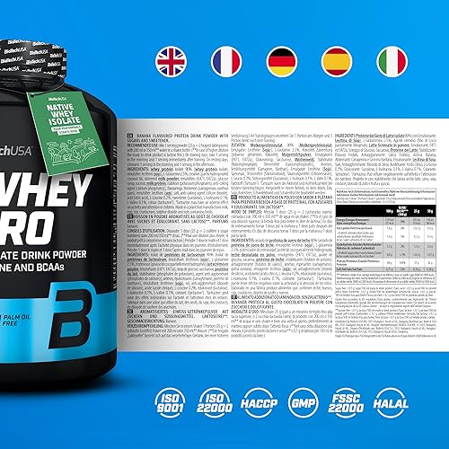 Miniatura 5 de Biotech USA Iso Whey Zero 5.0 lbs Banana de Biotech USA