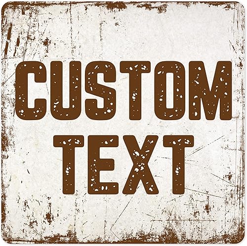Miniatura 70 de Letrero Personalizado, Letrero de Calle Personalizado, 11 Colores de Fuente, 13 Estilos de Fuente, 4 Opciones de Agujeros, 22 Tamaños, 6x24 Madera