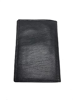 جلد اسود للجنسين - محفظة لجواز السفر