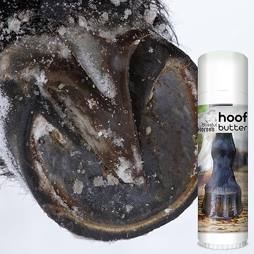 Miniatura 2 de The Blissful Horses - Mantequilla para pezuñas de apoyo natural para las pezuñas de tu caballo, 0.50 onzas