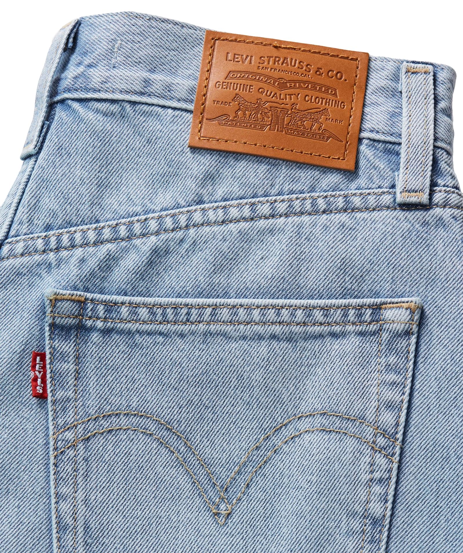 Levi's High Baggy Short - Shorty Kobiety