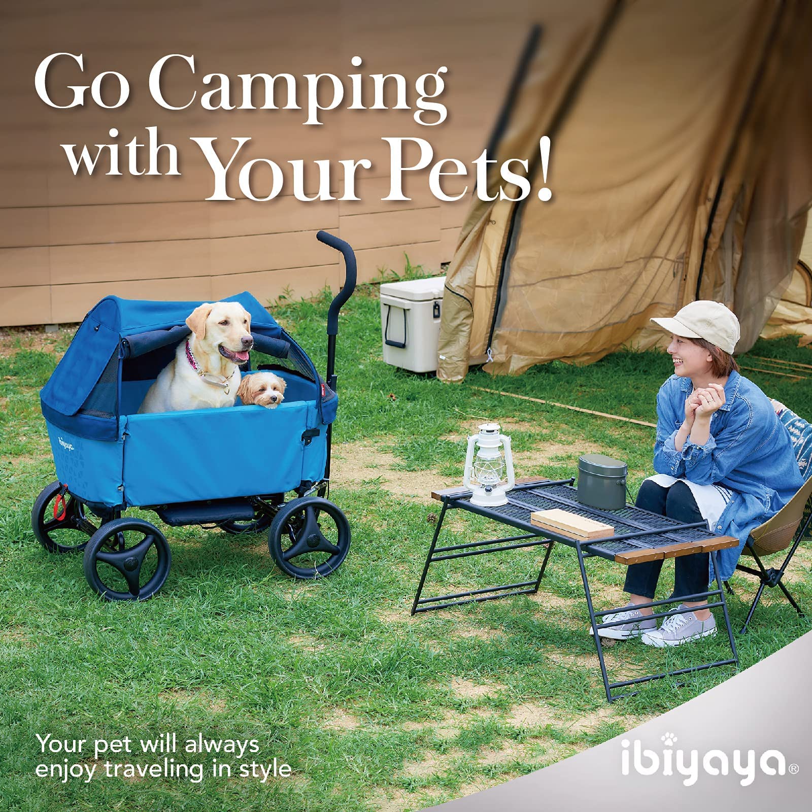 Buy ibiyaya Noah AllAround Dog Wagon Stroller, 4Wheel Pet Stroller