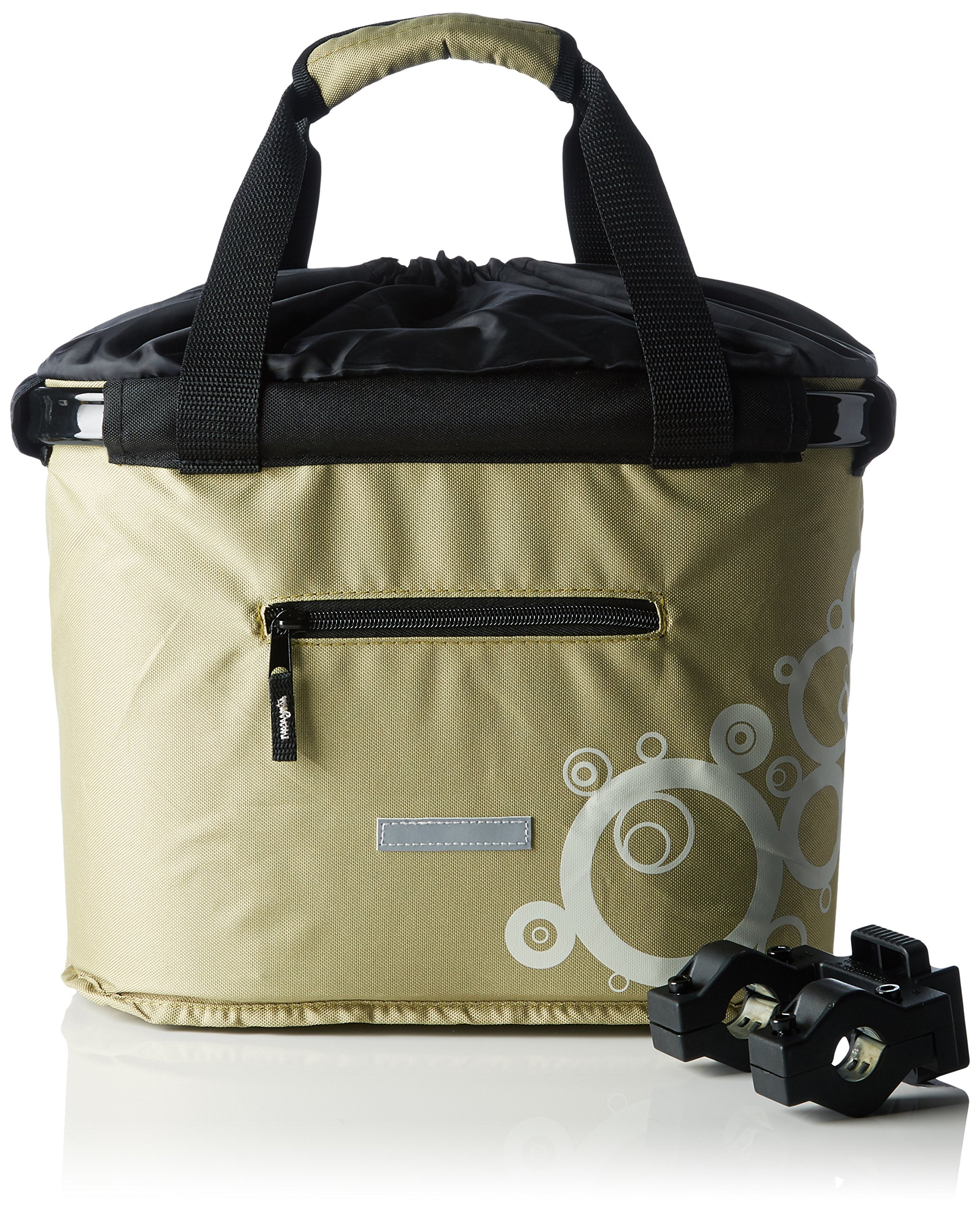 Blue Bird De Lux Fahrrad Lenkertasche Quick-Clip 20 Liter Lenkerkorb Anelli + 2 Lenkerhalter Sport & Freizeit
