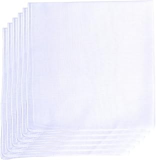 Geoffrey Beene 6 Pack Fine Men's Handkerchiefs