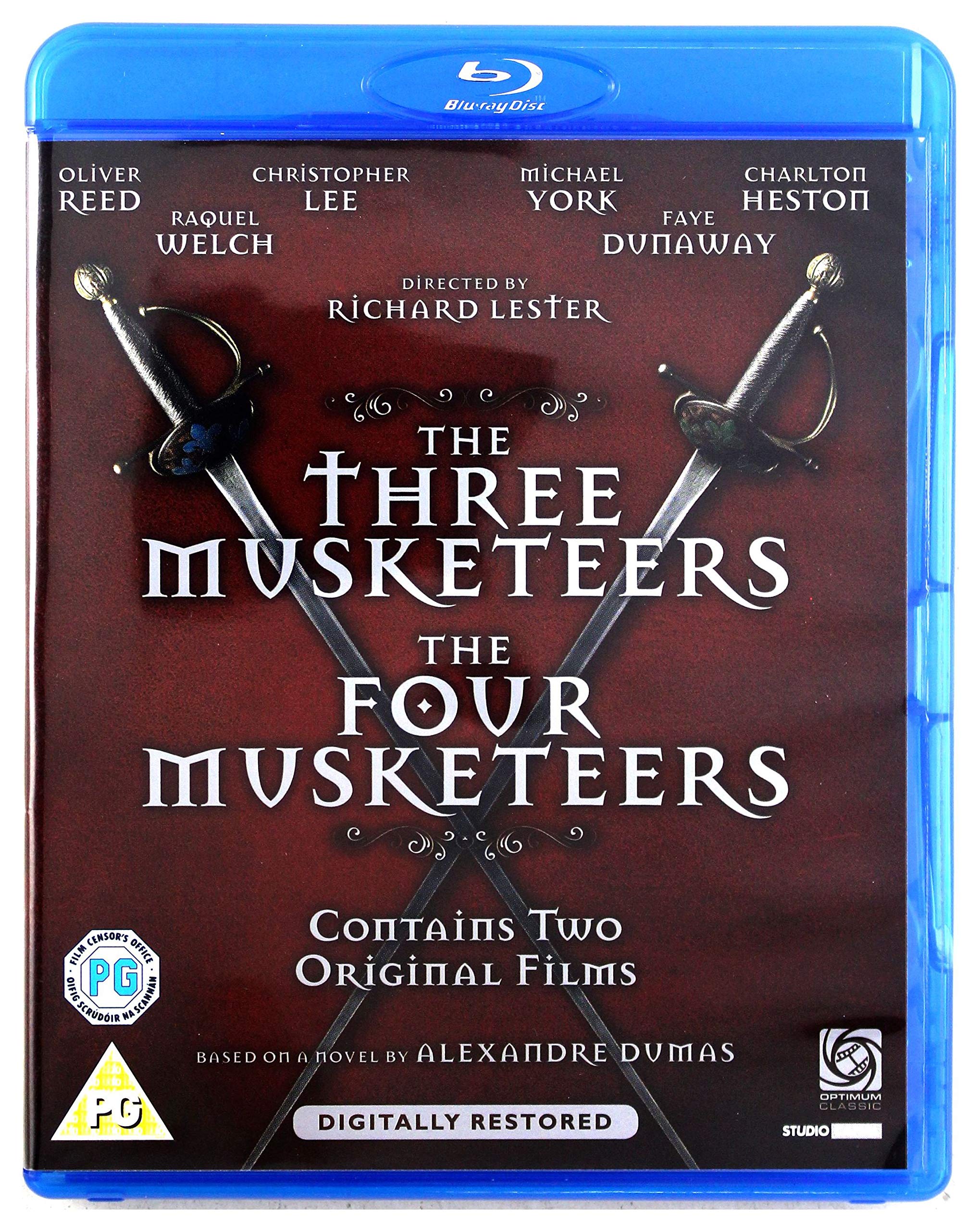 Three Musketeers And Four Musketeers Double Pack [Blu-ray] [Region B]