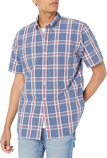plaid poplin