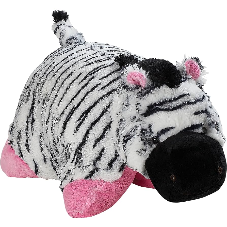 Pillow Pets Originals Zippity Zebra 18