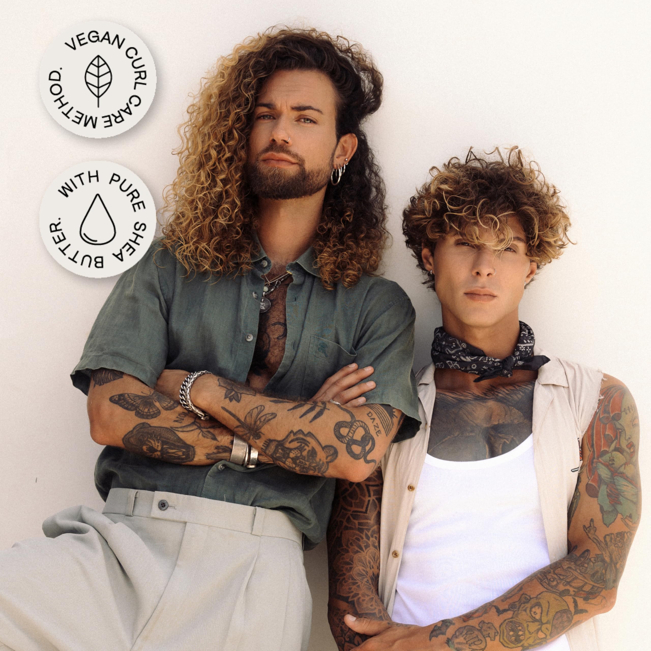Bali Curls nawilżająca odżywka - nawilżająca odżywka z masłem shea, olejem kokosowym i ekstraktem z ylang-ylangu do naturalnych loków, wegańska odżywka do włosów suchych - 250 ml