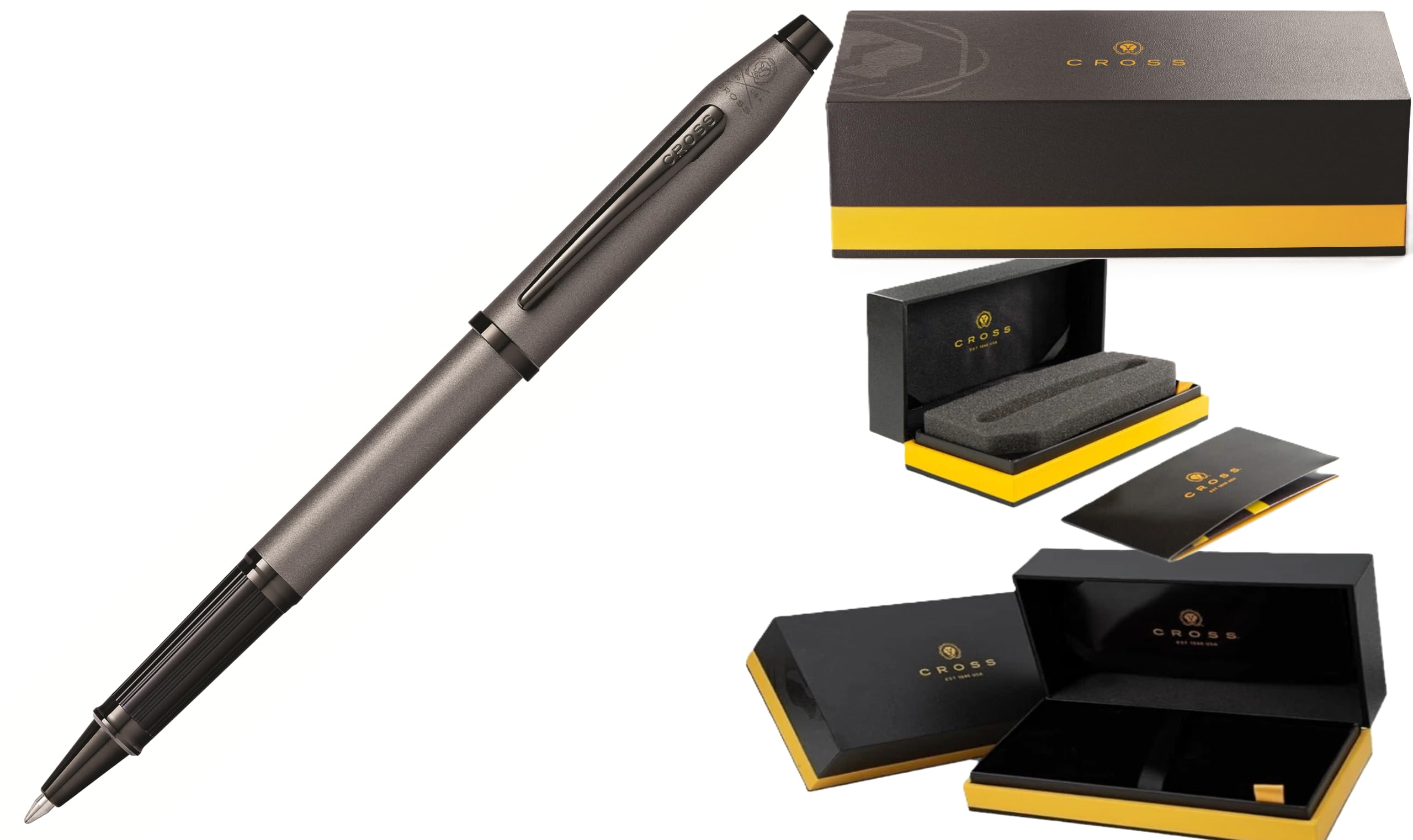 Amazon.co.jp: Cross Century® II ガンメタルグレー 対照的なPVD